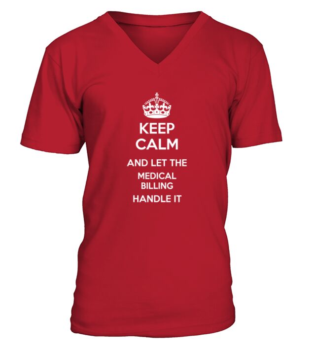 MEDICAL BILLING V-Neck T-shirt