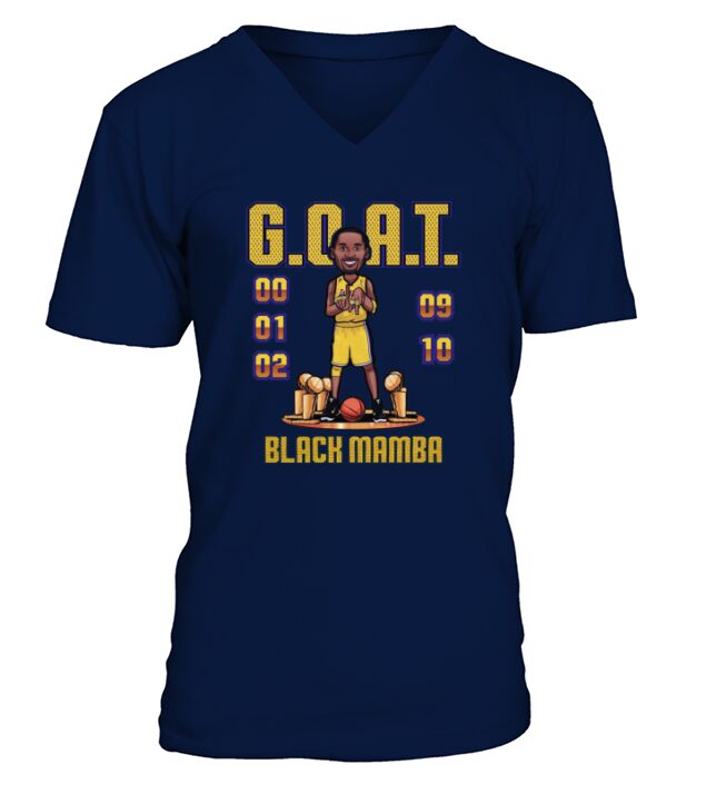 goat kobe V-Neck T-shirt
