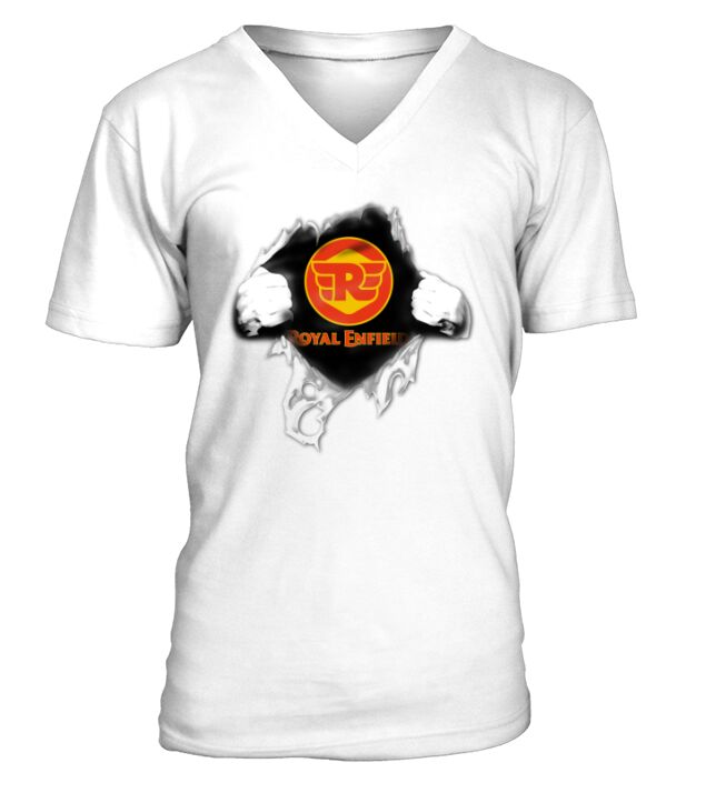 ROYAL ENFIELD V-Neck T-shirt