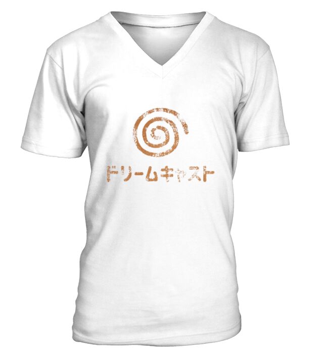Dreamcast Vintage Triblend Japanese V-Neck T-shirt