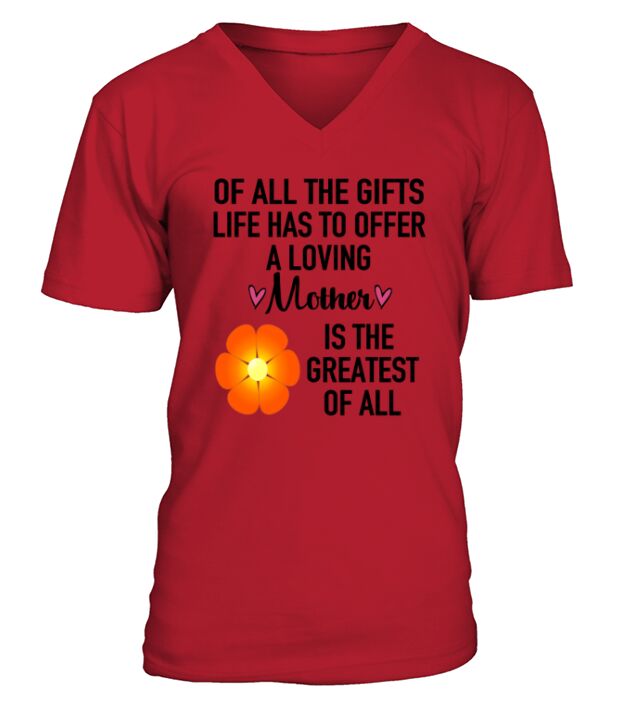 Mothers Day V-Neck T-shirt