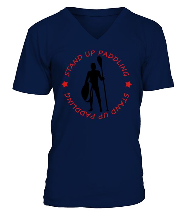 stand up paddling V-Neck T-shirt
