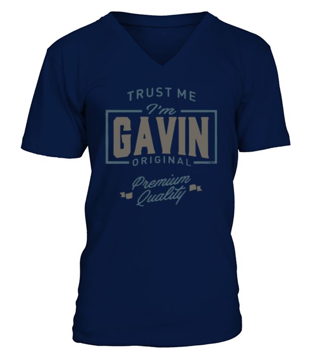 Gavin  - Coffee Mug (color change) V-Neck T-shirt