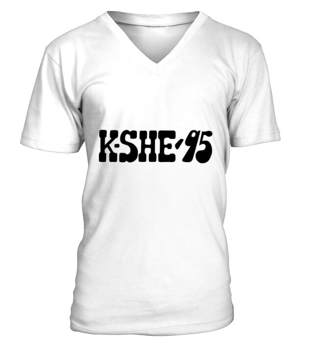 K-SHE 95 - Hat V-Neck T-shirt