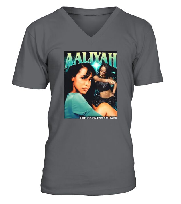 Aaliyah The Princess V-Neck T-shirt