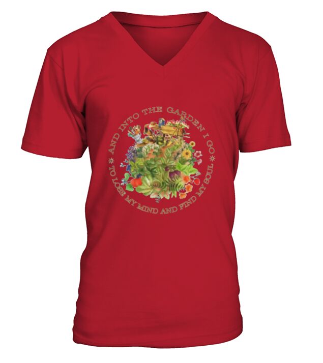 Into The Garden I Go V-Neck T-shirt