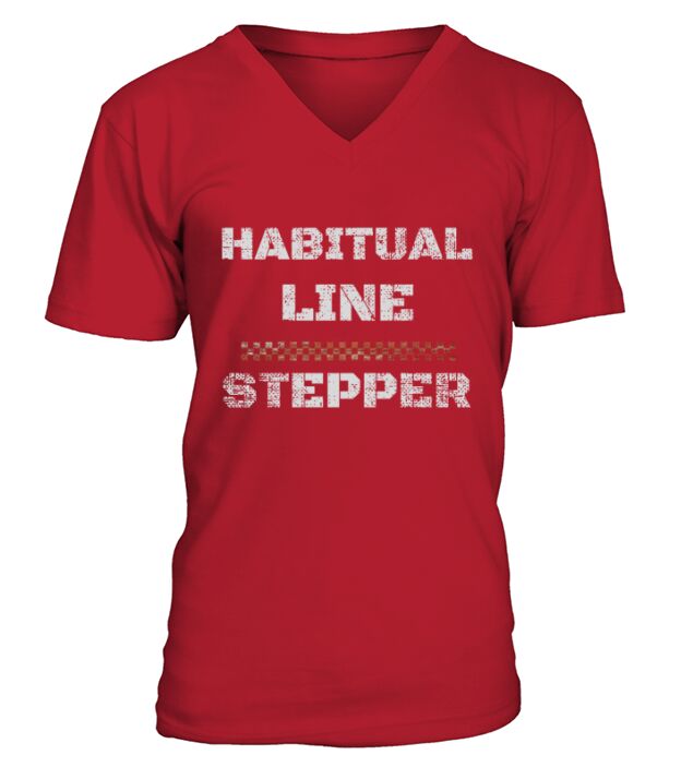 Habitual Line Stepper Brick Road Trending T-Shirt V-Neck T-shirt