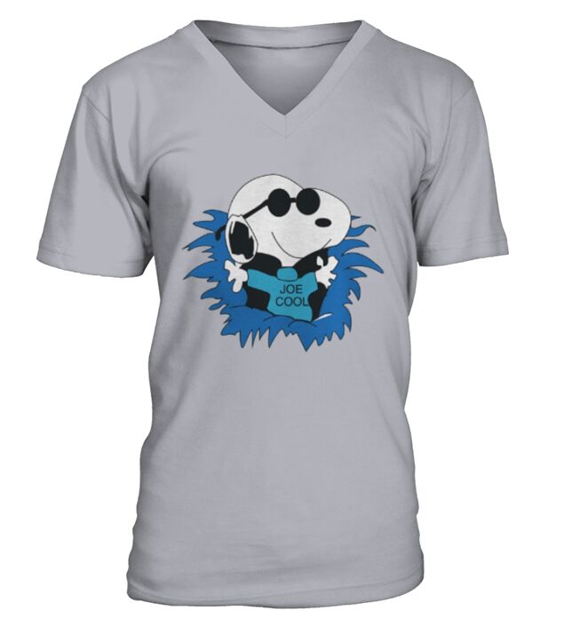 Joe Cool Snoopy V-Neck T-shirt