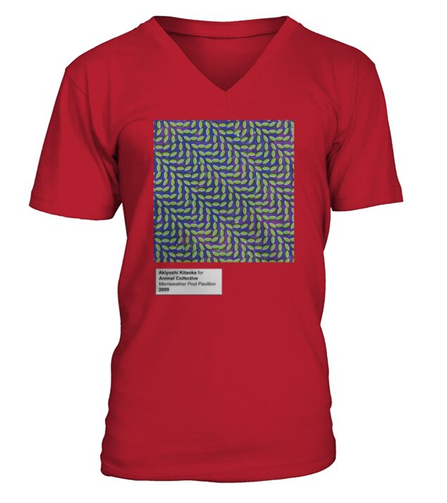 Animal Collective Cover Art V-Neck T-shirt