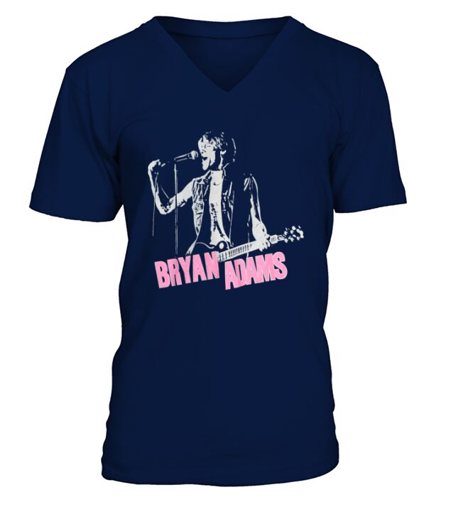 1983 Bryan Adams Cuts Like A Knife V-Neck T-shirt