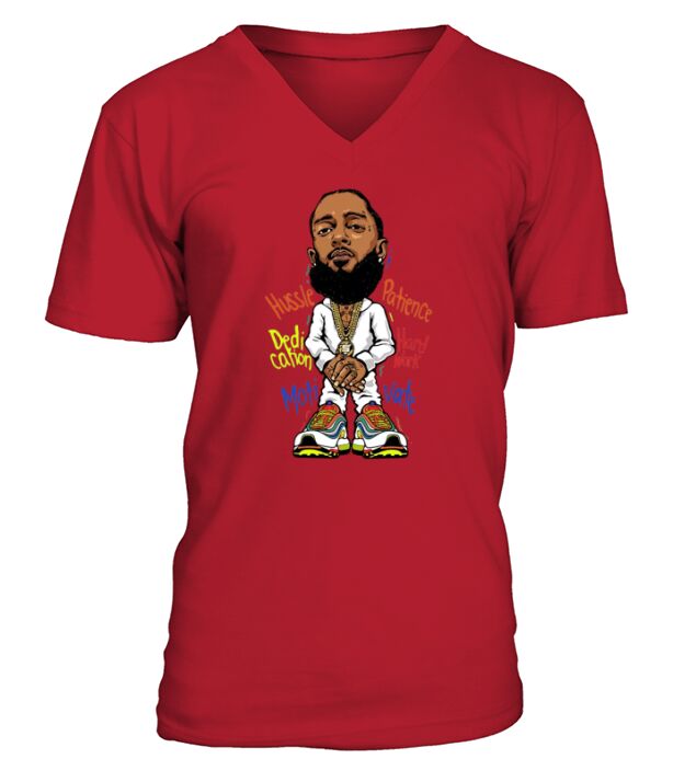 Nipsey Hussle Air Max 97 London Summer Of Love V-Neck T-shirt