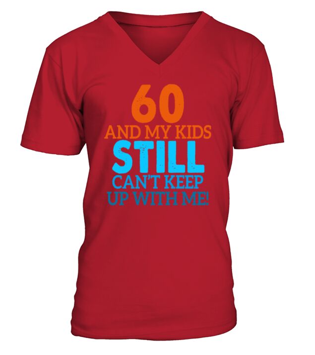 60th birthday gift V-Neck T-shirt