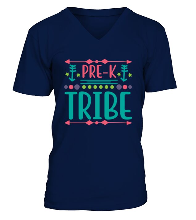 Pre-k tribe V-Neck T-shirt