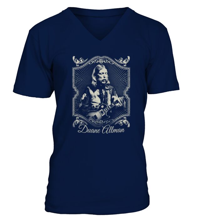 Duane Allman V-Neck T-shirt