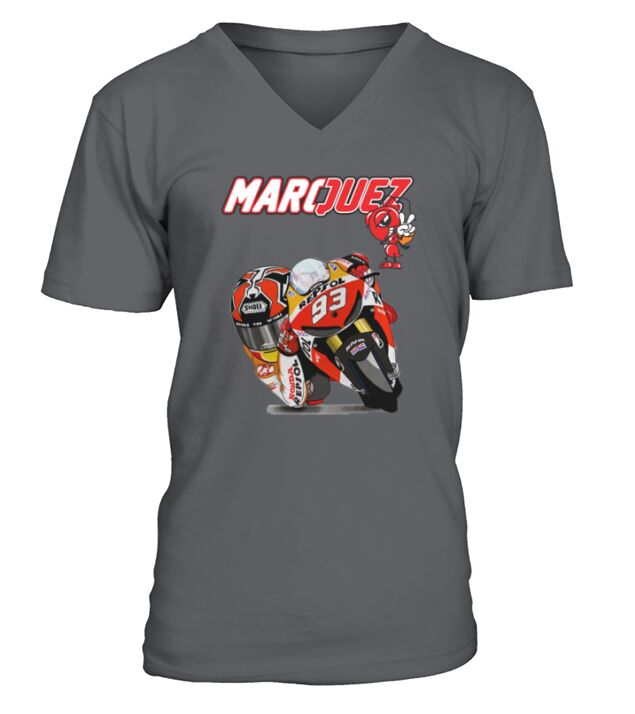 Marc marquez - hormiga de cervera V-Neck T-shirt