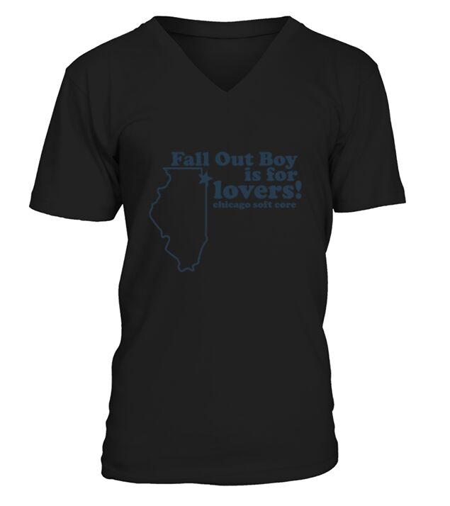 Fall Out Boy Is For Lovers Chicago V-Neck T-shirt