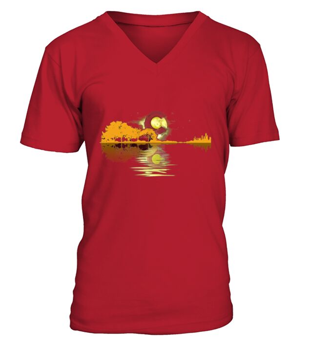Guitar Colorado V-Neck T-shirt
