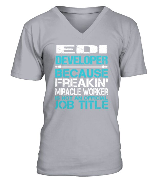 EDI DEVELOPER V-Neck T-shirt