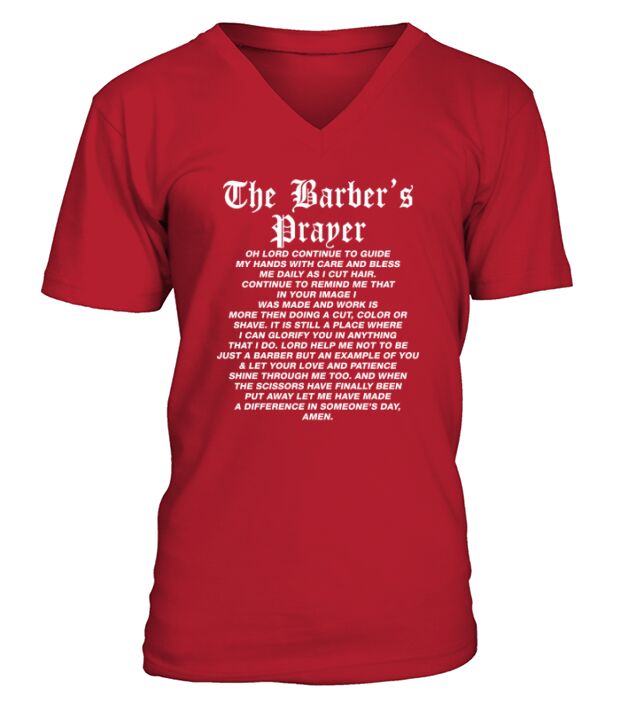 barber shirt - Unisex Long Sleeve V-Neck T-shirt