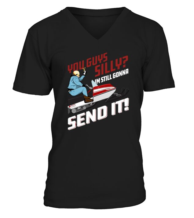 You Guys Silly Im Still Gonna Send It(Larry Enticer shirt) V-Neck T-shirt