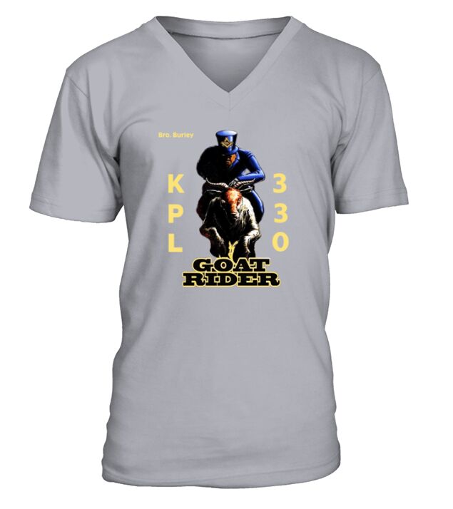 Goat rider V-Neck T-shirt