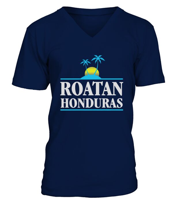 Roatan Honduras T-Shirts 3 V-Neck T-shirt