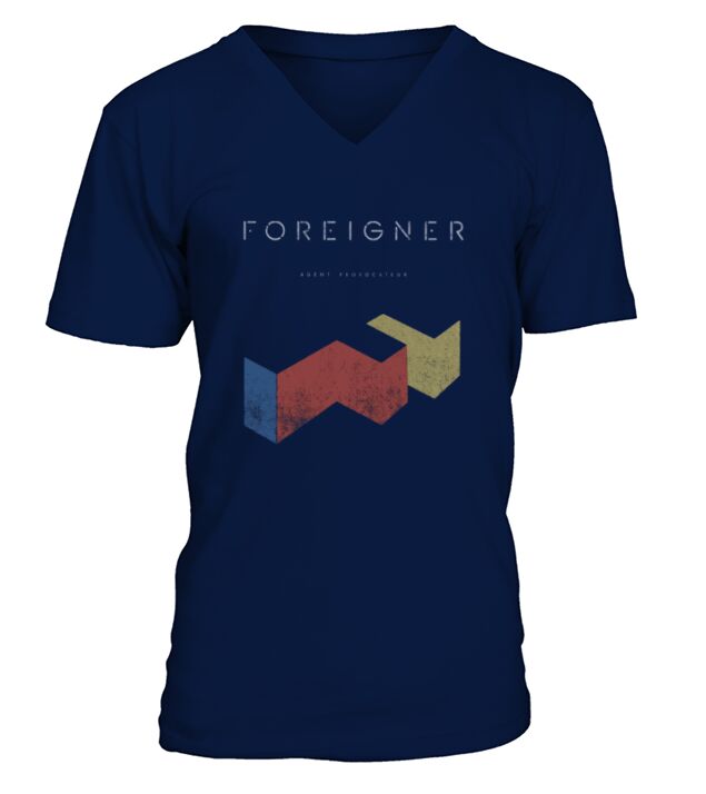 Foreigner Vintage Agent Provocateur V-Neck T-shirt