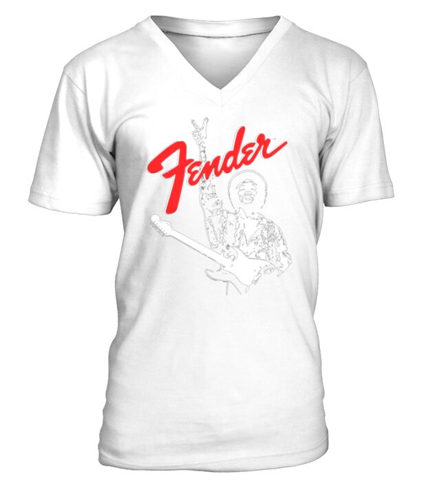 Jimi Hendrix T-Shirt V-Neck T-shirt