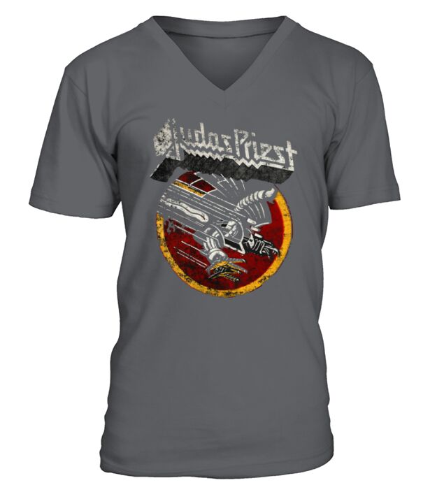 Judas Priest Vintage V-Neck T-shirt