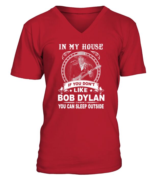 bob dylan V-Neck T-shirt