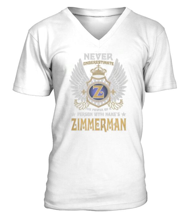 ZIMMERMAN NAME,ZIMMERMAN BIRTHDAY,ZIMMERMAN HOODIE,ZIMMERMAN TSHIRT FOR YOU V-Neck T-shirt