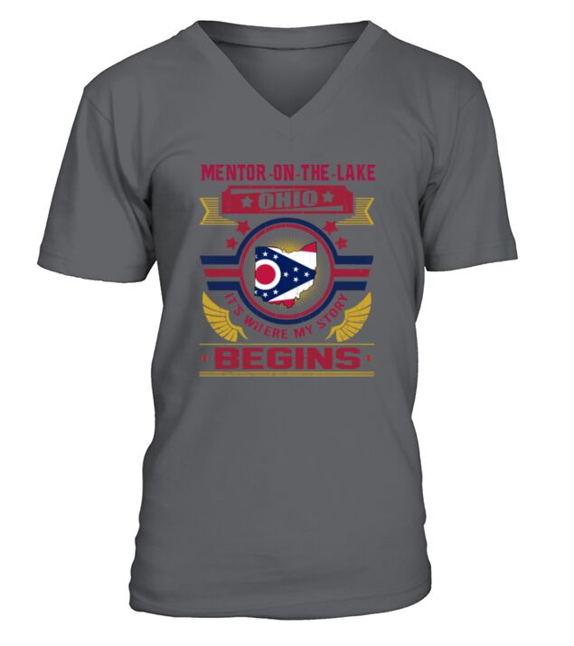 Mentor-On-The-Lake Shirt V-Neck T-shirt