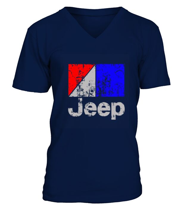 AMC JEEP - Sweat Shirt V-Neck T-shirt