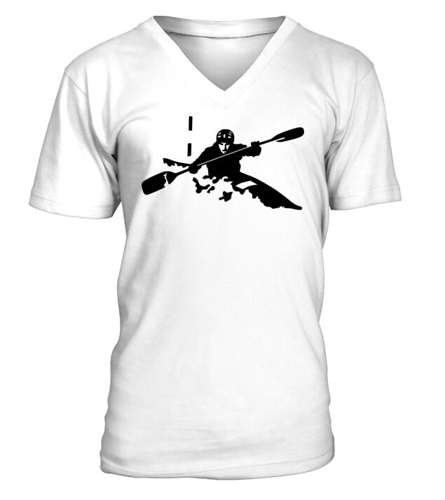 kayak V-Neck T-shirt