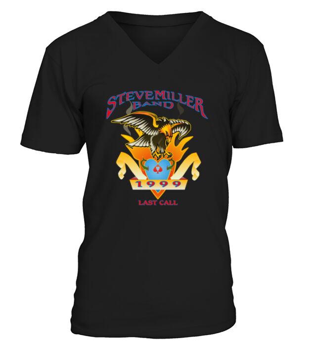 Steve Miller Band Last Call V-Neck T-shirt