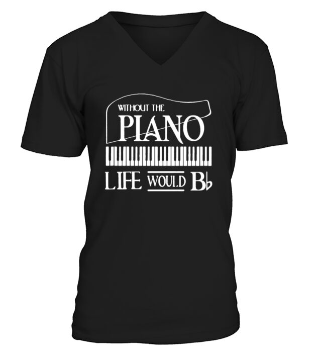 Piano Shirt V-Neck T-shirt