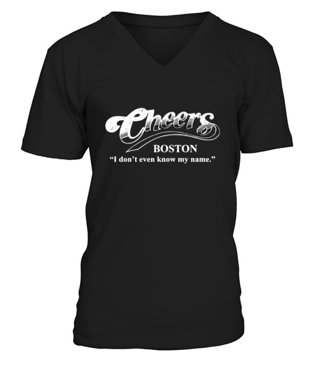 Cheers Boston V-Neck T-shirt