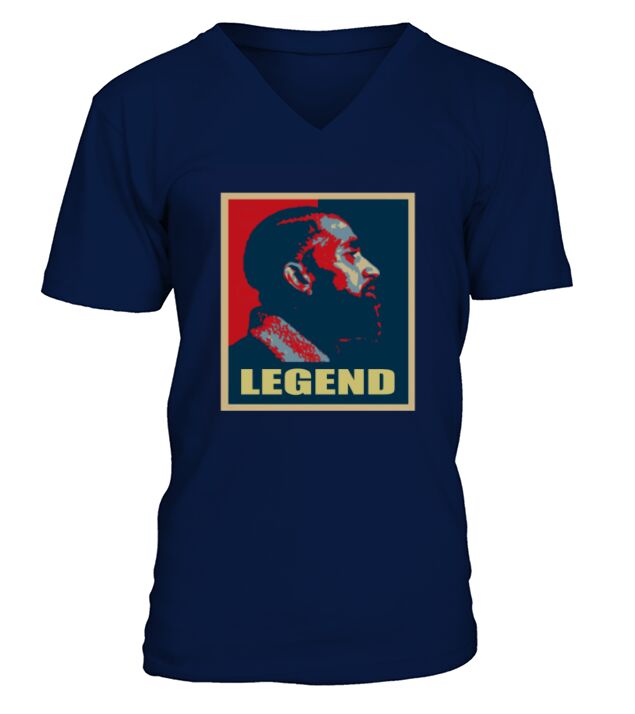 Legend Rip Nipsey Hussle - Unisex Long Sleeve V-Neck T-shirt