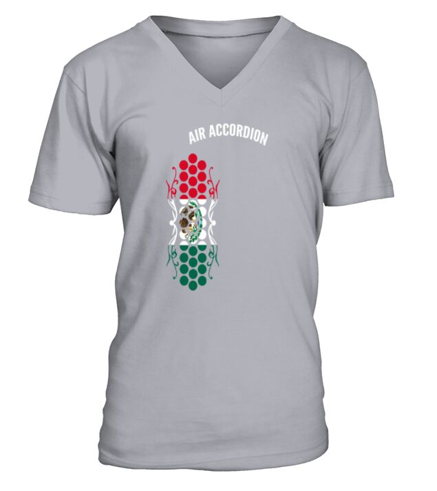 Air Accordion champions - Flag of Mexico - Mens Premium T-Shirt V-Neck T-shirt