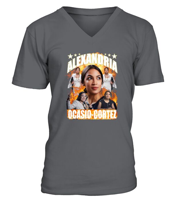 Alexandria Ocasio Cortez V-Neck T-shirt