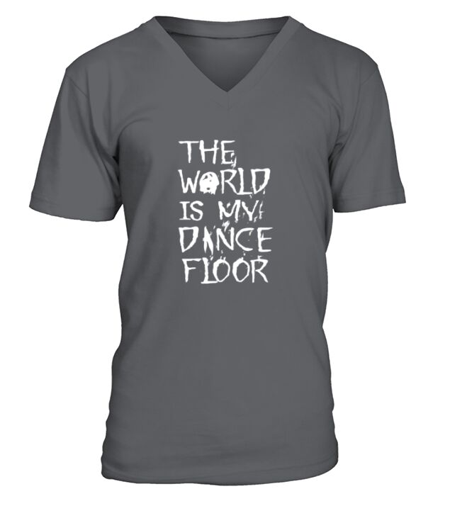 The World Is My Dance Floor V-Neck T-shirt