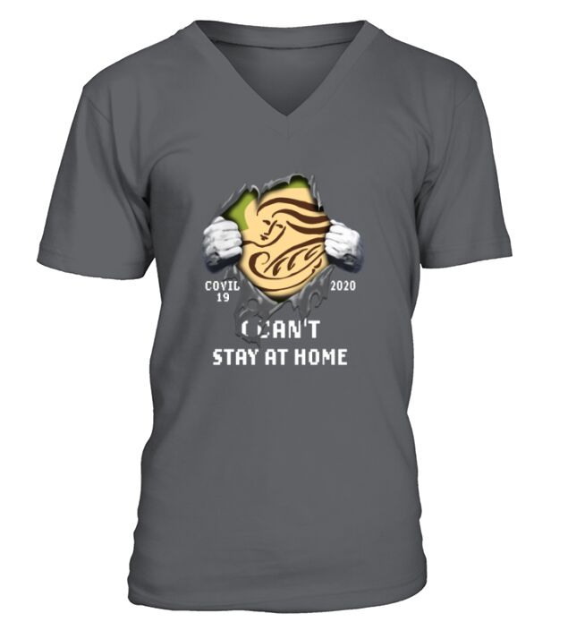 Panera Bread Covid-19 2020 I Can’t Stay At Home shirtn V-Neck T-shirt