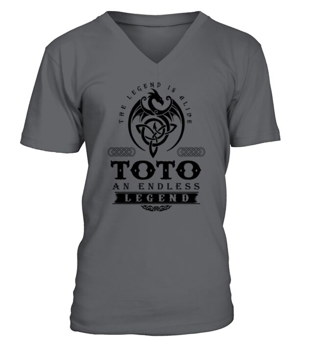 TOTO An Endless Legend V-Neck T-shirt