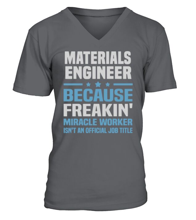 Materials Engineer V-Neck T-shirt