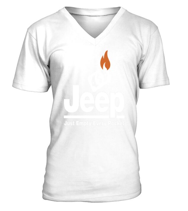 Jeep - Just Empty Every Pocket 1 V-Neck T-shirt