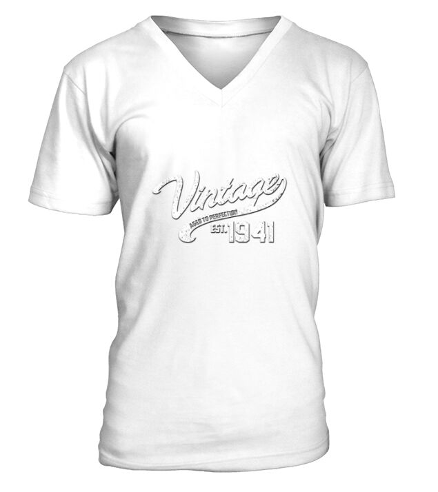 Vintage Made In 1941 V-Neck T-shirt
