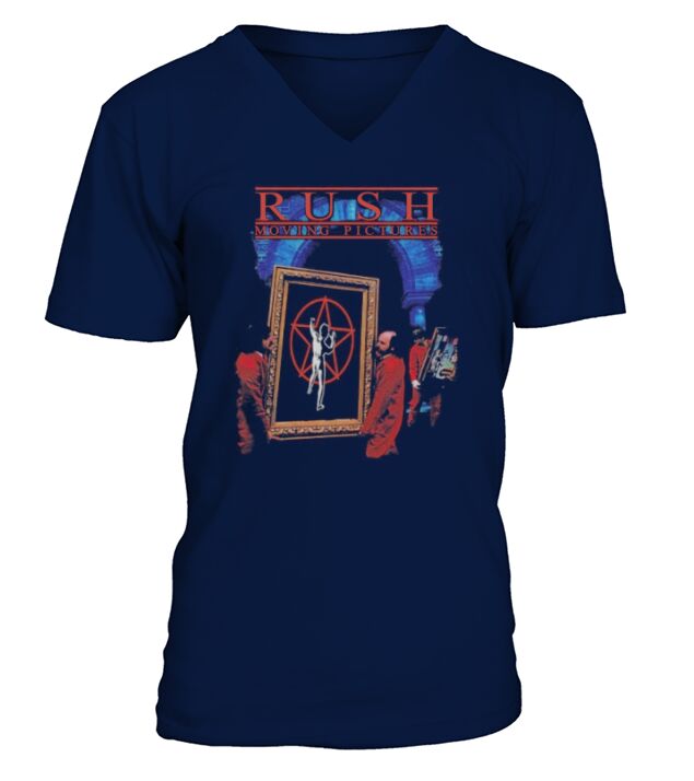 Rush Moving Picture - Unisex Long Sleeve V-Neck T-shirt
