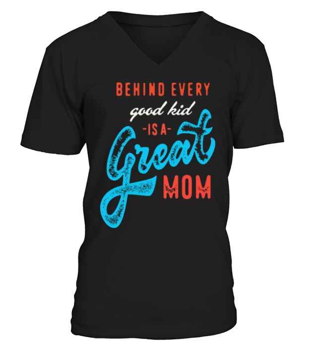 Great Mom V-Neck T-shirt