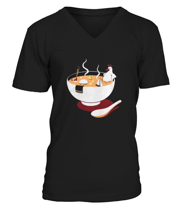 Chicken Soup T-Shirt V-Neck T-shirt