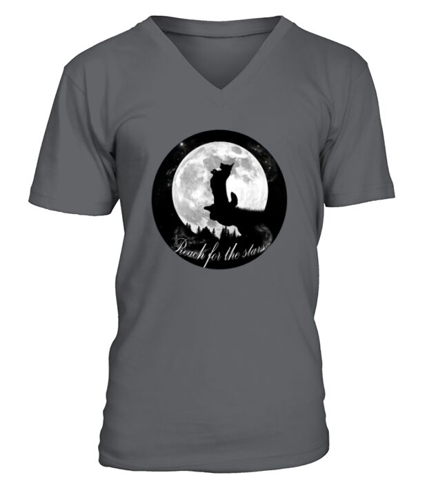 Corgi V-Neck T-shirt